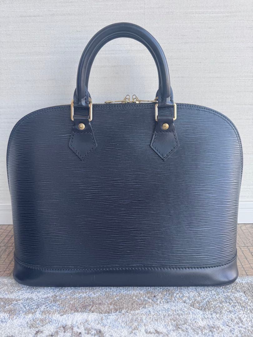 【訳あり】LOUIS VUITTON エピ アルマ ハンドバッグ ブラック