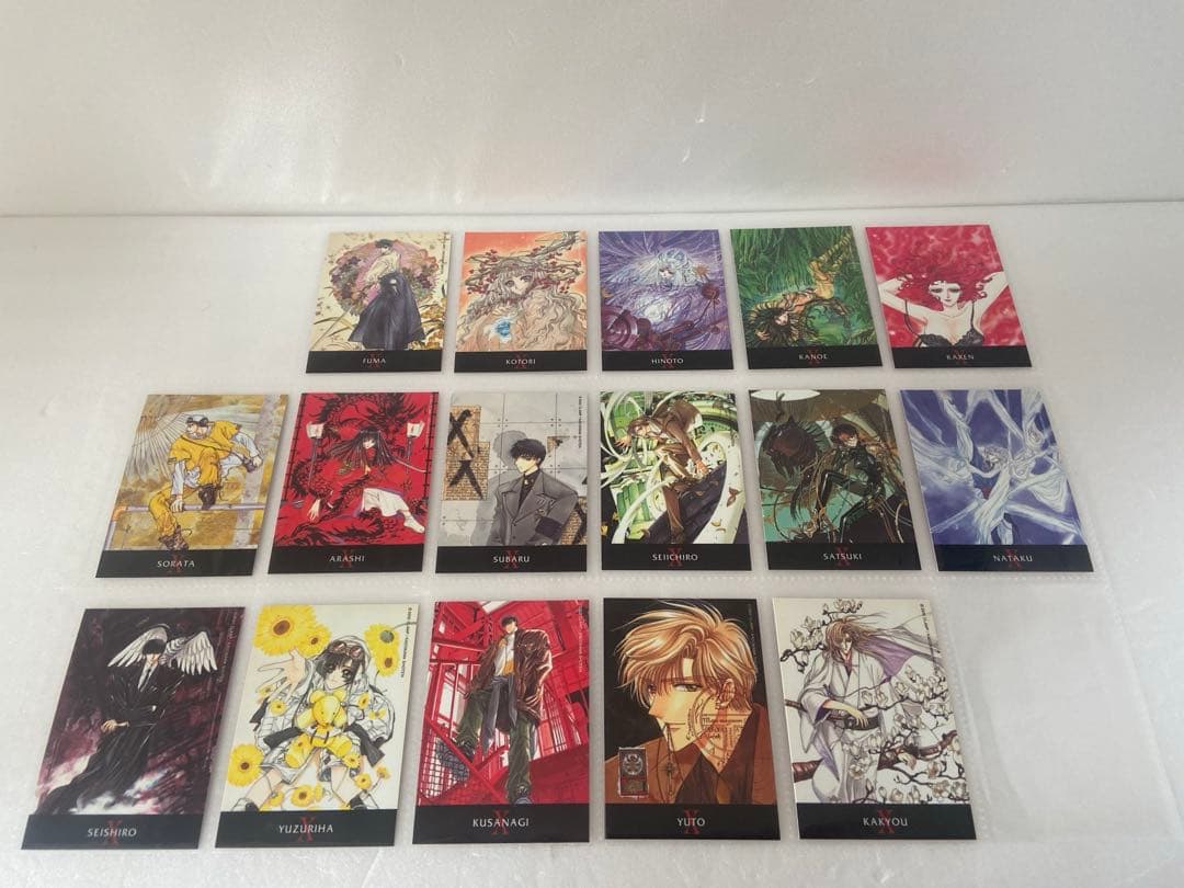 CLAMP　X 原作　トレーディングカード　　62枚セット　2002年