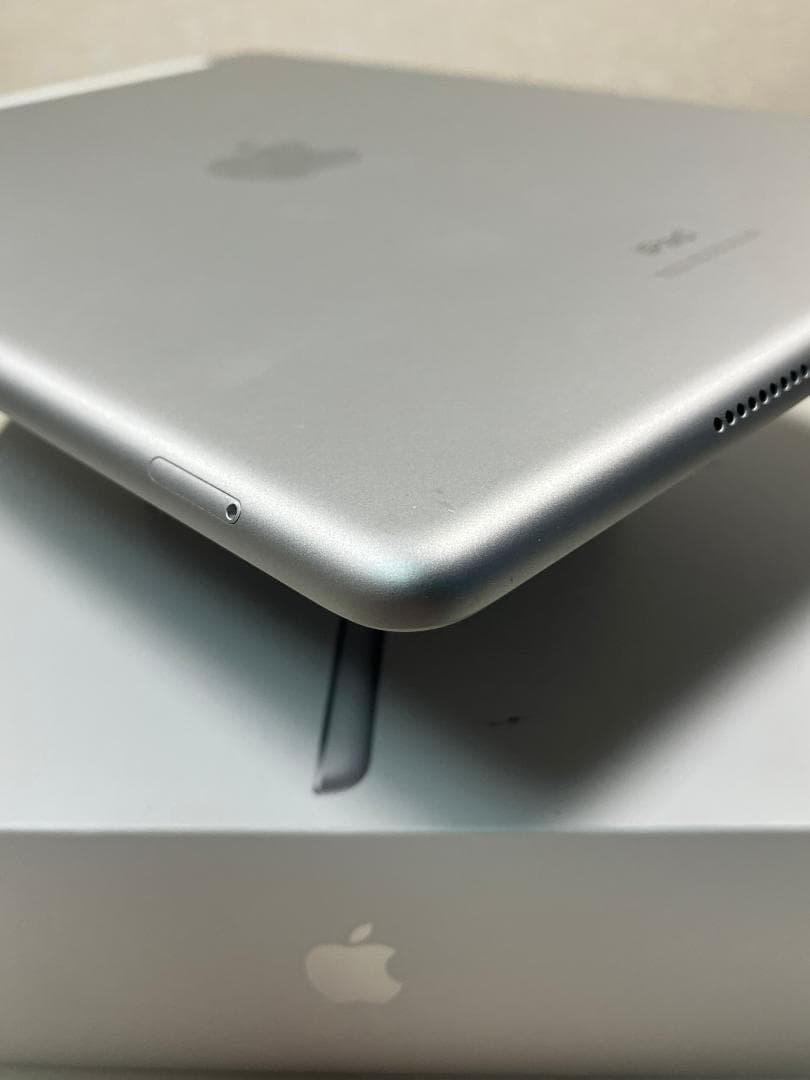 iPad 7世代　32GB シルバー　セルラー カバーガラス付