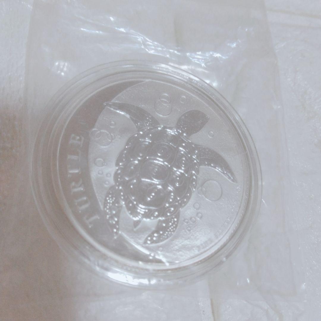 銀貨　1オンス　現在、銀は高騰中お早めに　　　保証書　カプセル付