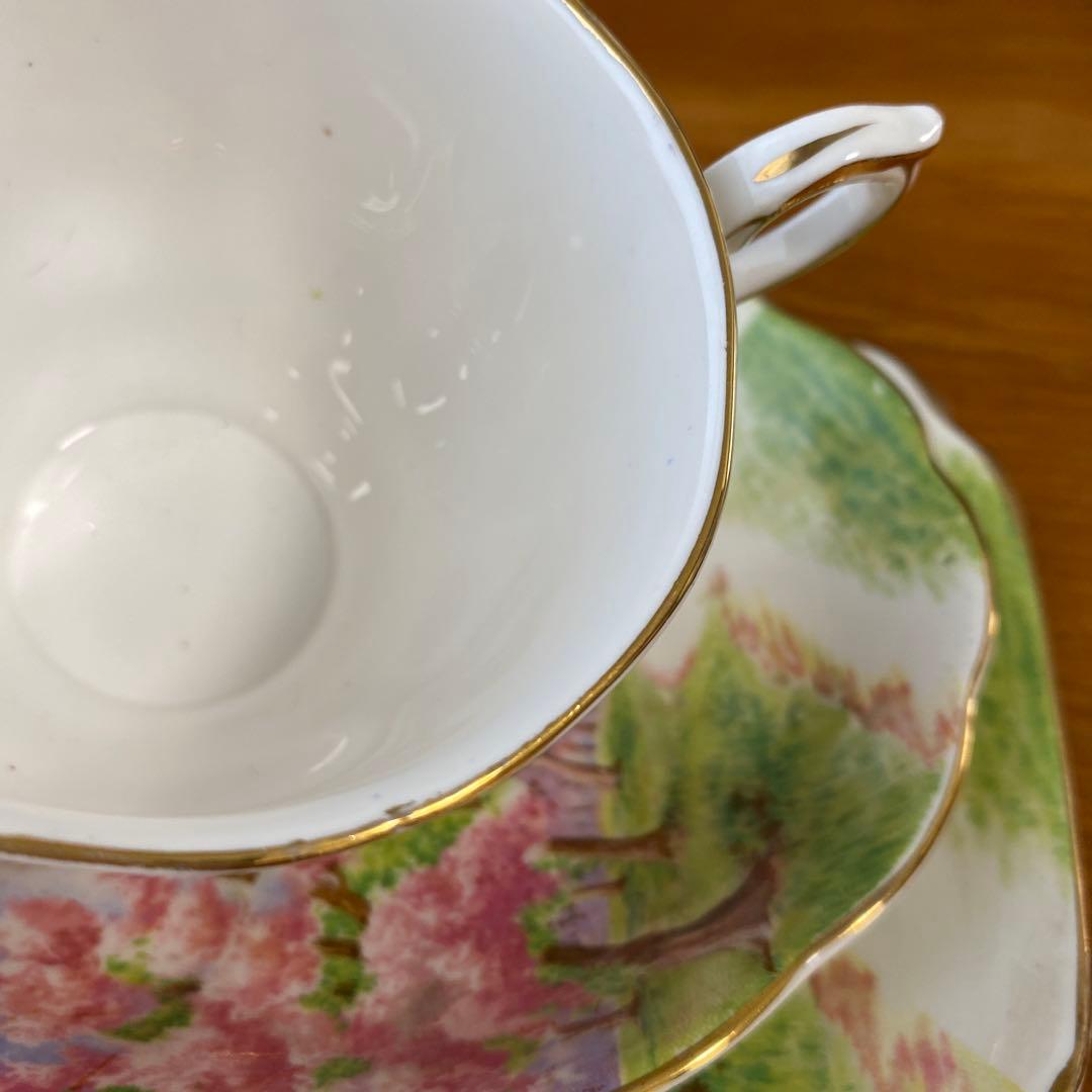 【特価ラスト1点】ロイヤルアルバート　ブロッサムタイム　カップ　ソーサー　トリオ