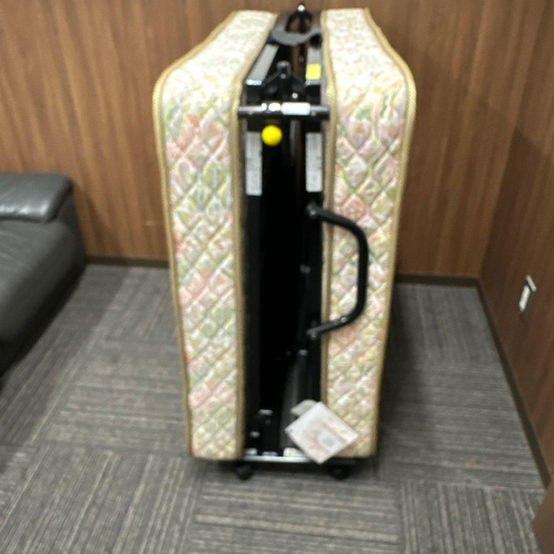 フランスベッド　折りたたみベッド　山折り　S-パンテオンN-71B