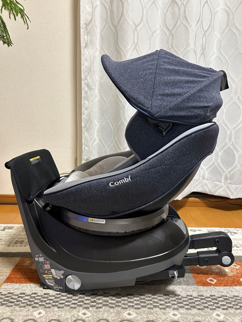 美品 コンビ クルムーヴスマートISOFIX エッグショック　JL‐540