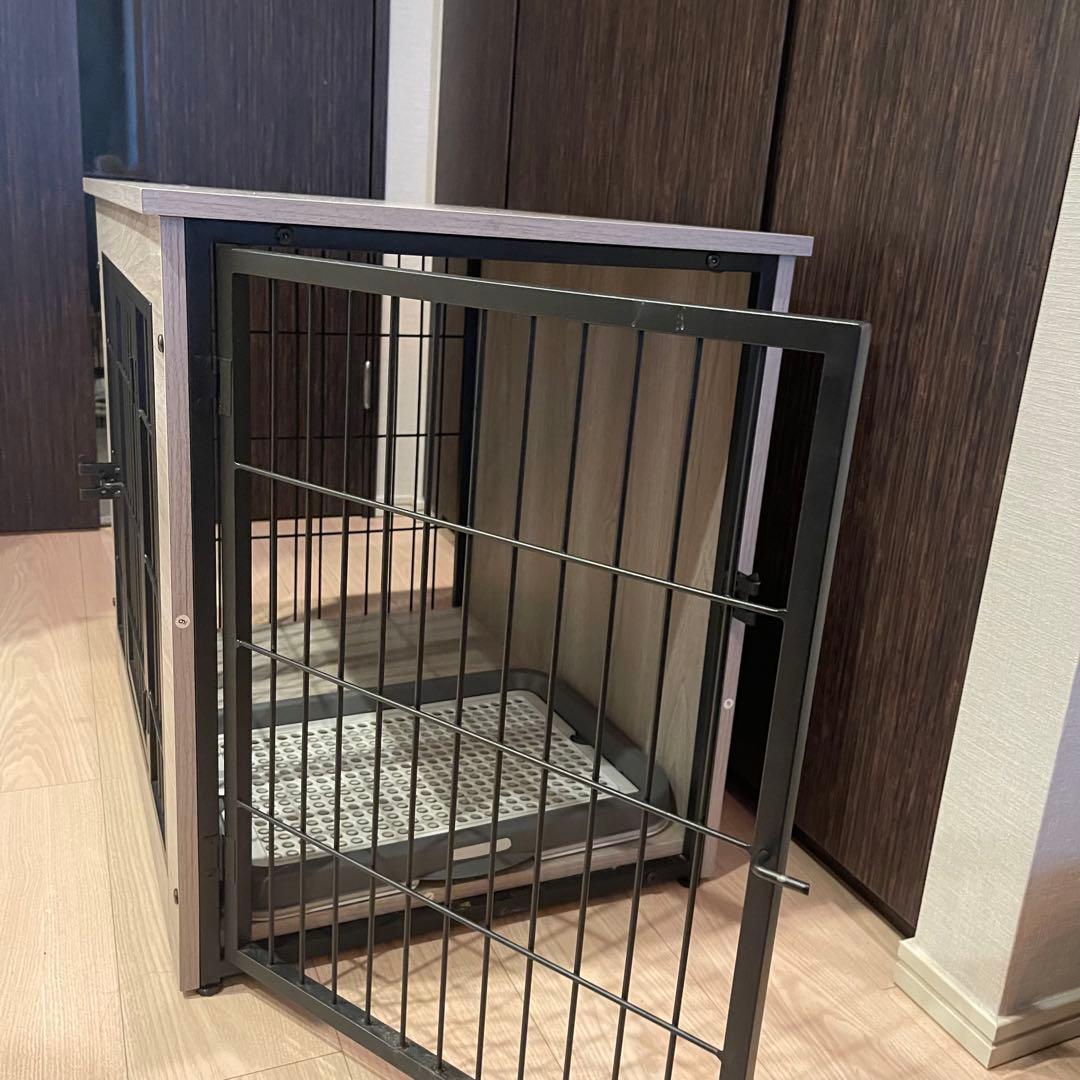 犬用ケージ 中型犬用 木製・金属製