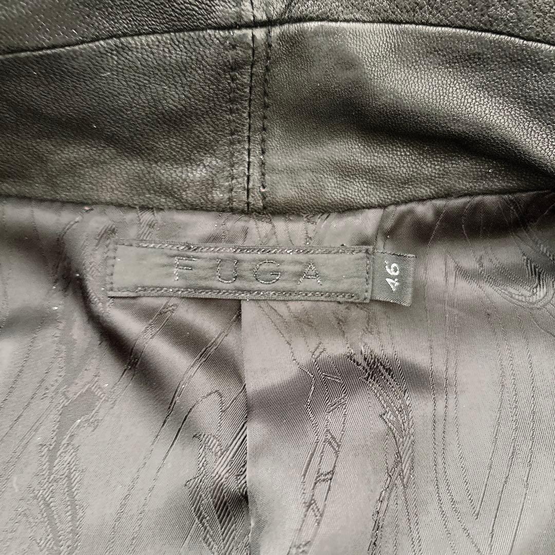 ジャケット・アウター FUGA goat leather riders jacket 00s Y2K
