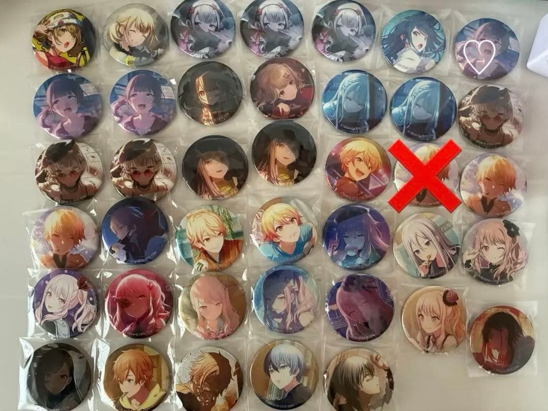 プロセカ まとめ売り バッチ類