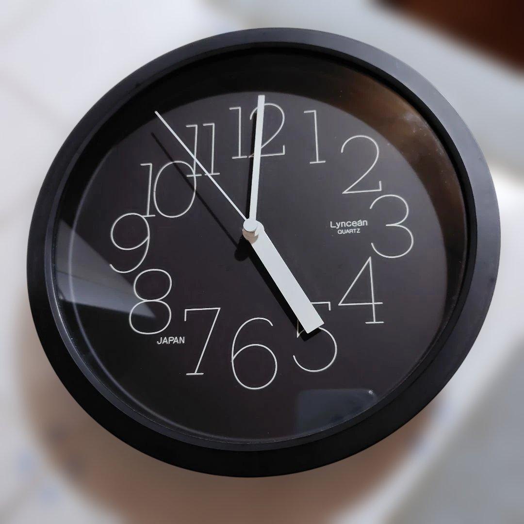 三原昌平デザイン80s ワキタハイテクス Lyncean スイープ運針 掛時計