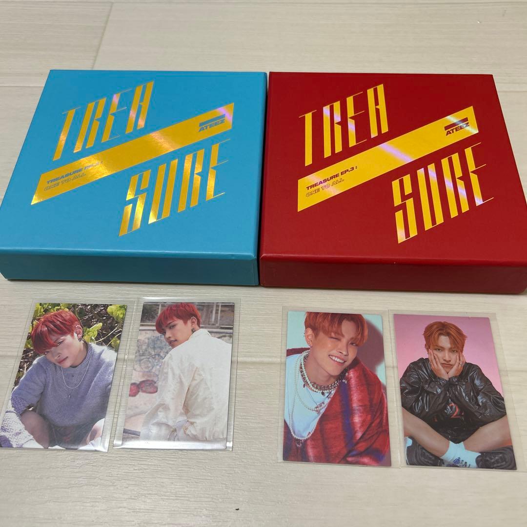 ホンジュン ATEEZ トレカ CDセット 3集