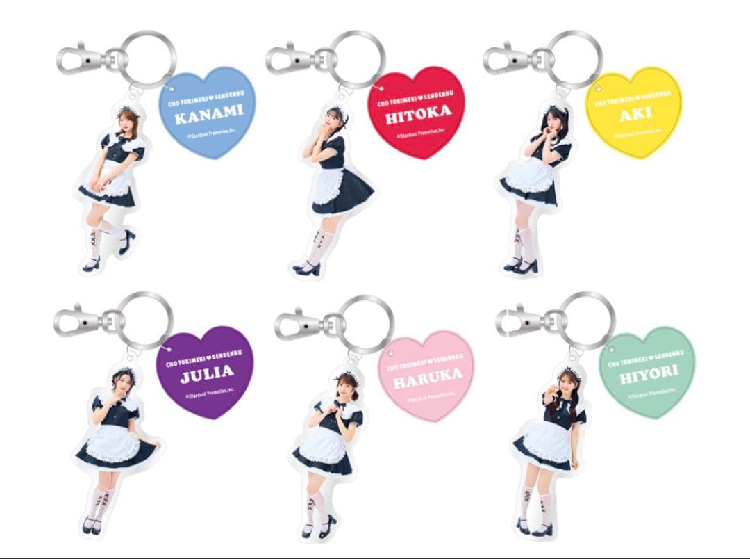 とき宣　10th Anniversary museum アクリルキーチャーム