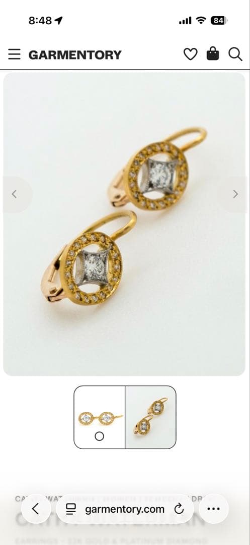 キャシーウォーターマンCathy Watermanプラチナダイアモンドリング1点