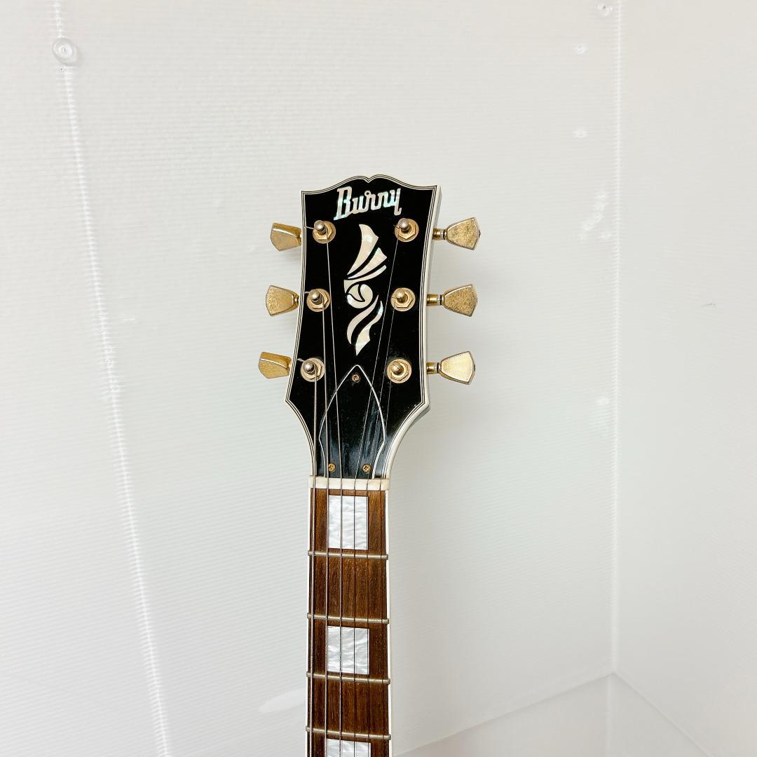 美品 Burny バーニー RLC-60 LesPaul Custom ブラック