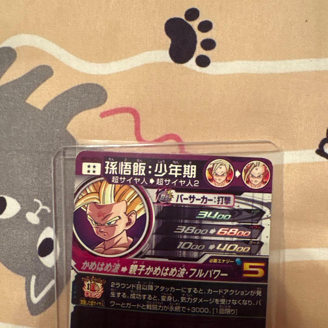 孫悟飯少年期sec LC ドラゴンボールヒーローズ