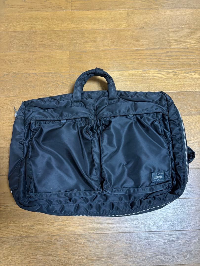 PORTER ビジネスバッグ リュック タンカー 3way ナイロン ブラック