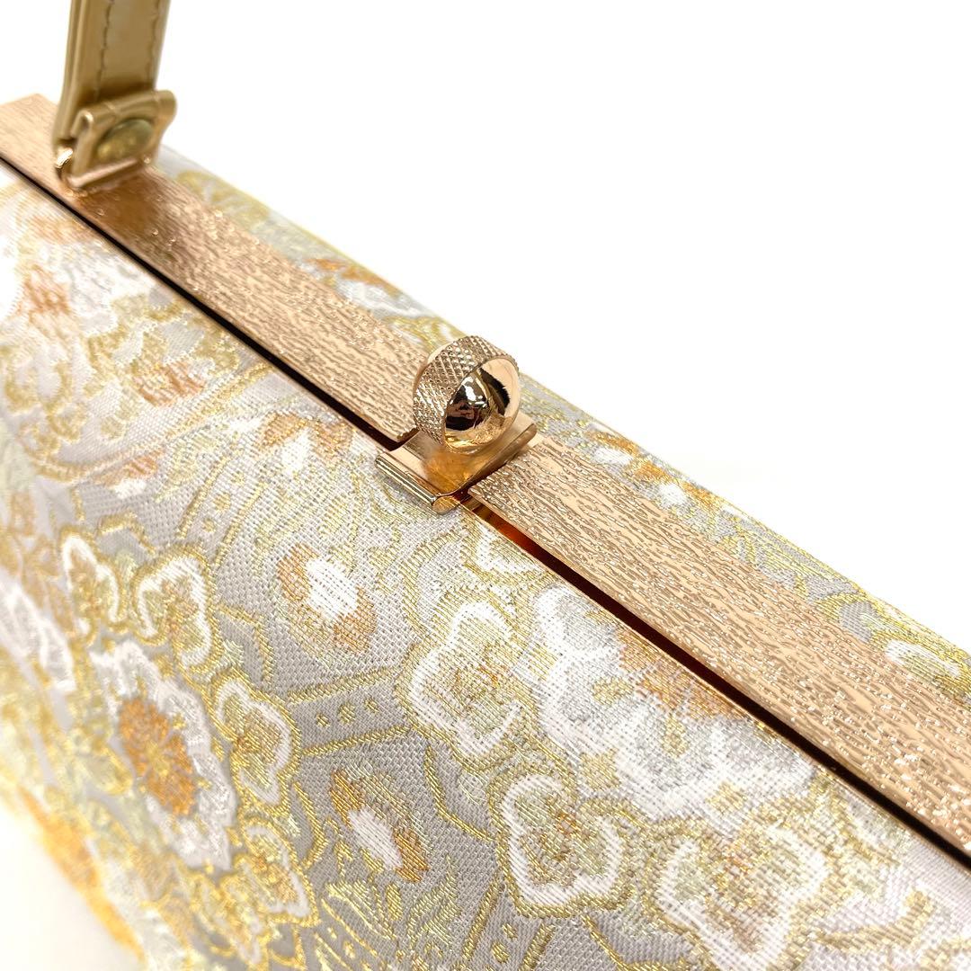 ★chouchou★です❣️【着物と帯 時流】B25270◆和装バッグ 箱付