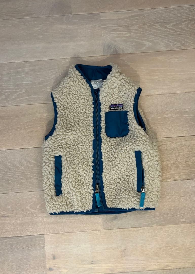 美品⭐︎patagonia ボアベストとフリース2点　2T