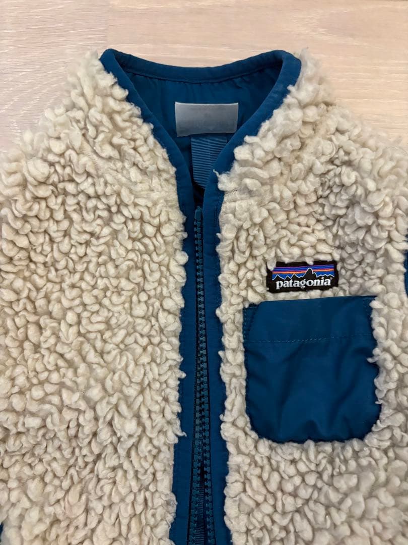 美品⭐︎patagonia ボアベストとフリース2点　2T