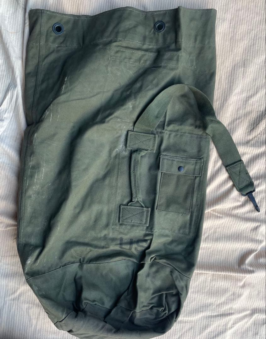 アメリカ軍コットンダッフルバッグ ベトナム戦争60年代後半