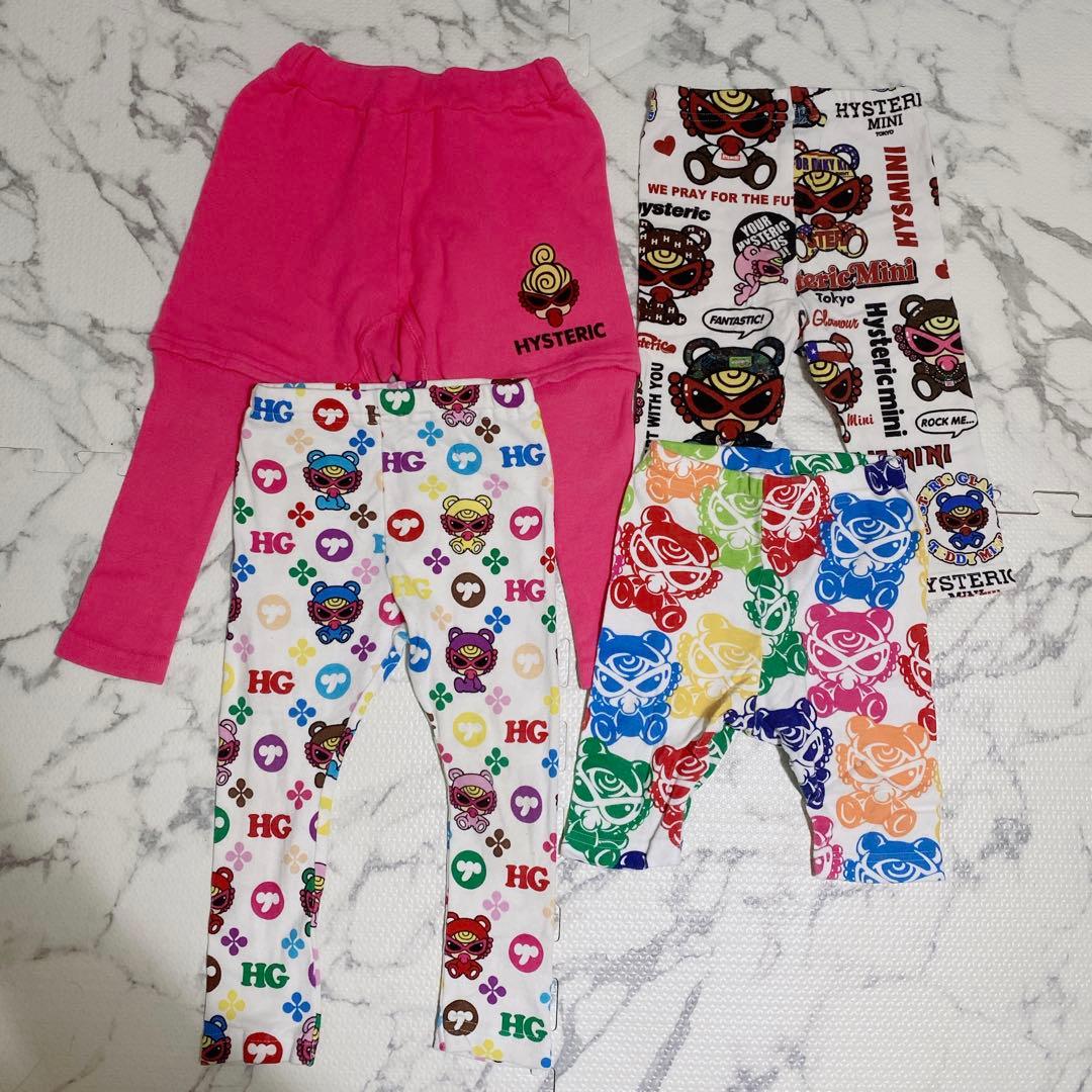 AK♡ヒスミニ♡半袖シャツ スパッツセット【80cm~90cm】