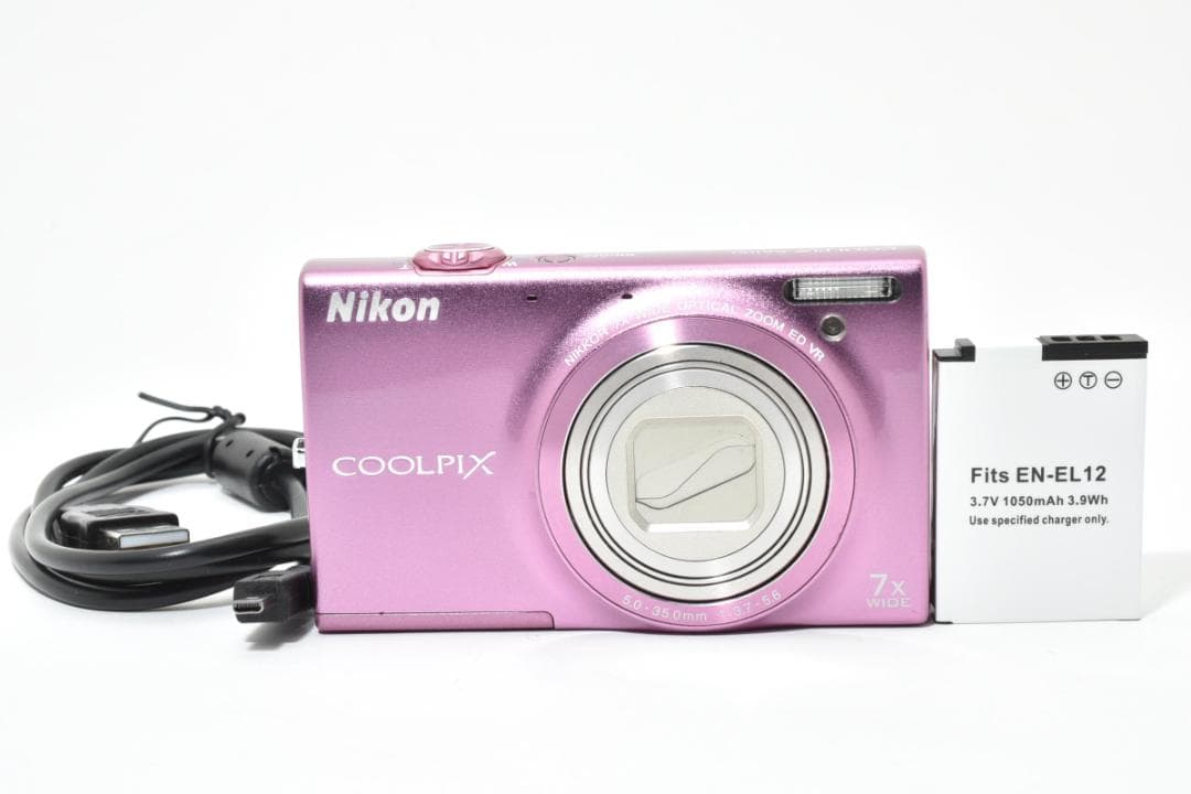 ニコン　Nikon COOLPIX S6100 ピンク