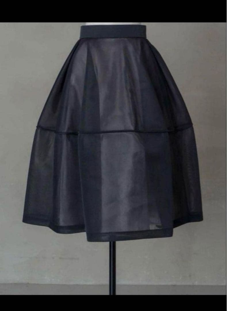 スカート Lig. sheer volume skirt