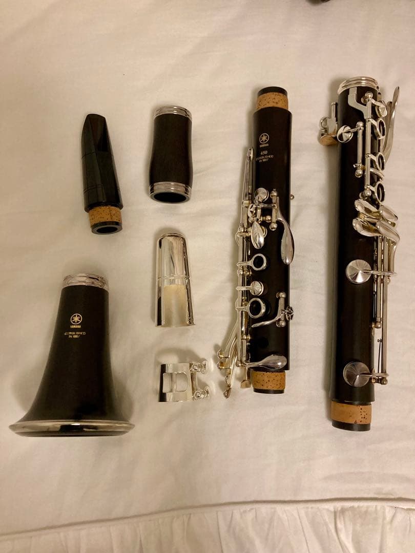 B♭クラリネット YAMAHA 450 +周辺機器