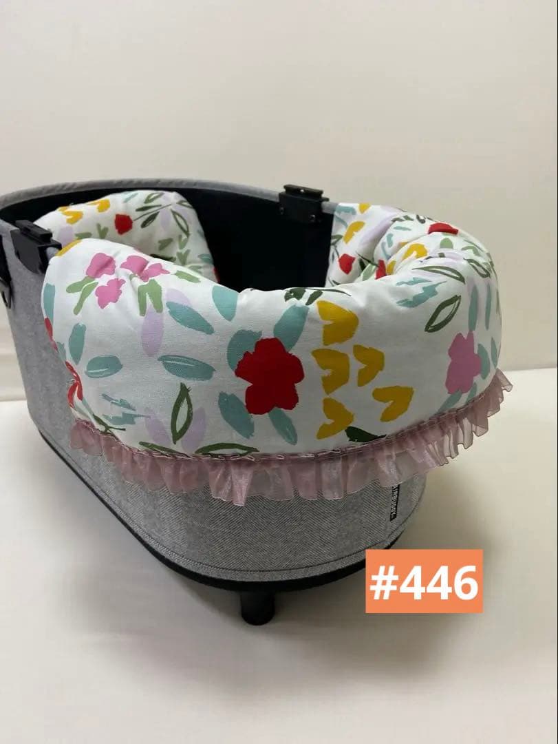 #446 カートクッション　あごおき　コンフォーター　ピロークッション