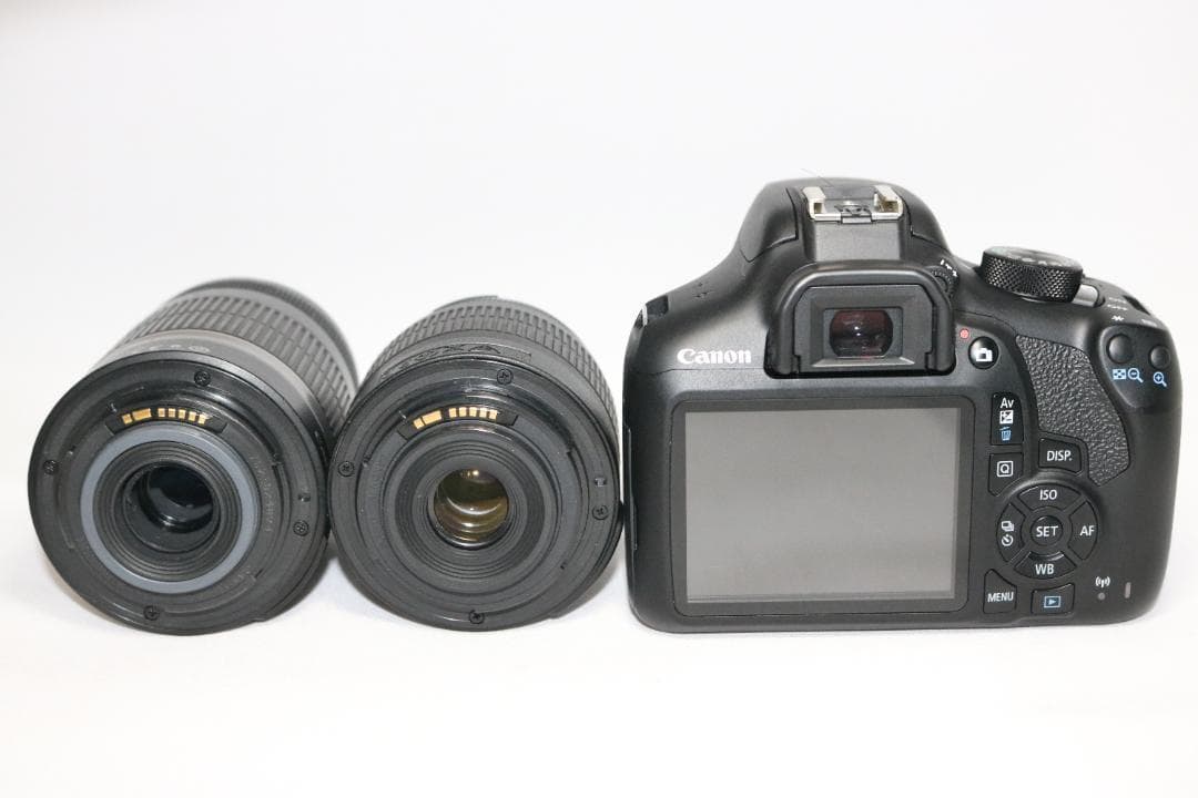 ダブルレンズセット 大人気⭐Canon Kiss X80⭐初心者 一眼レフ 入門