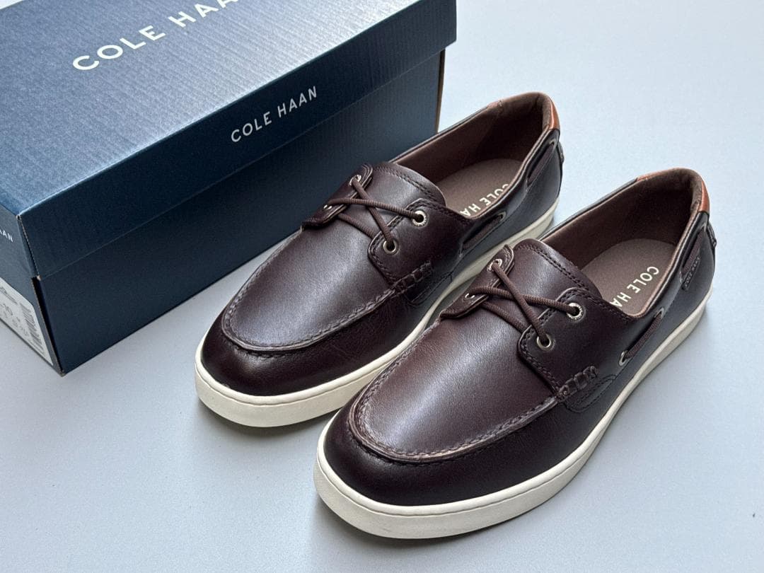 新品 25.5cm コールハーン ナンタケット ボートシューズ 定価37400円