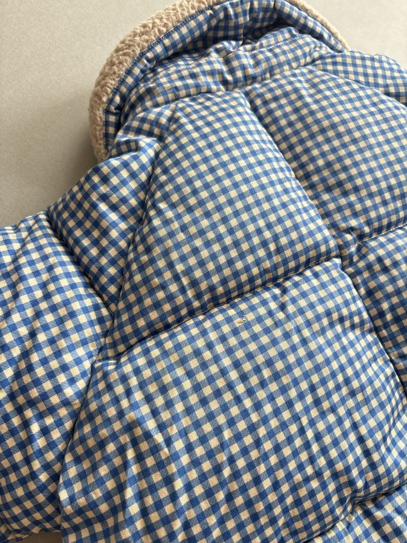 tinycottons VICHY PADDED OVERALL　4y