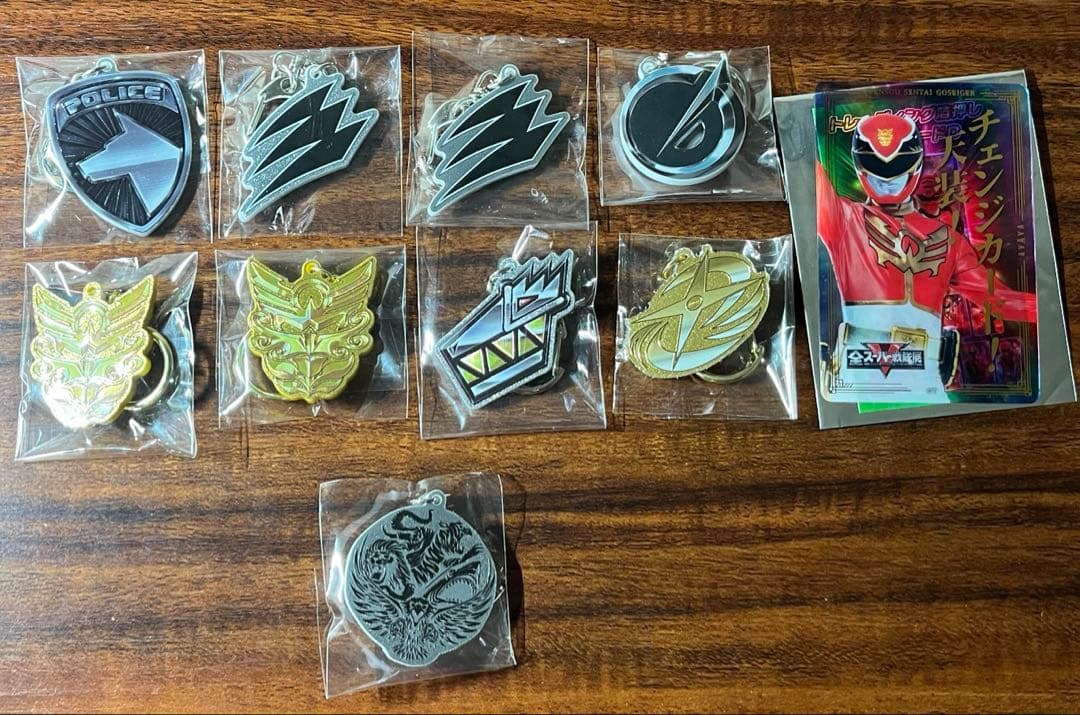 スーパー戦隊展 グリッターアクリルキーホルダー まとめ売り