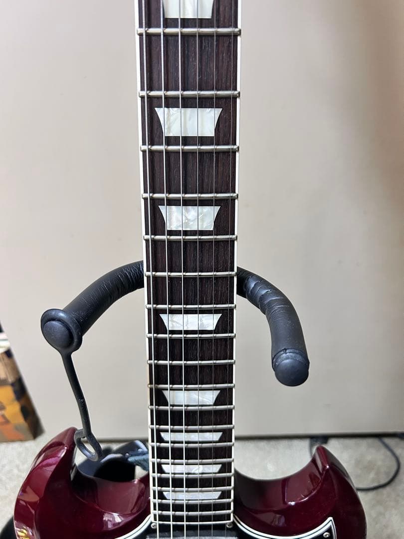 CoolZ SGタイプ エレキギター チェリー