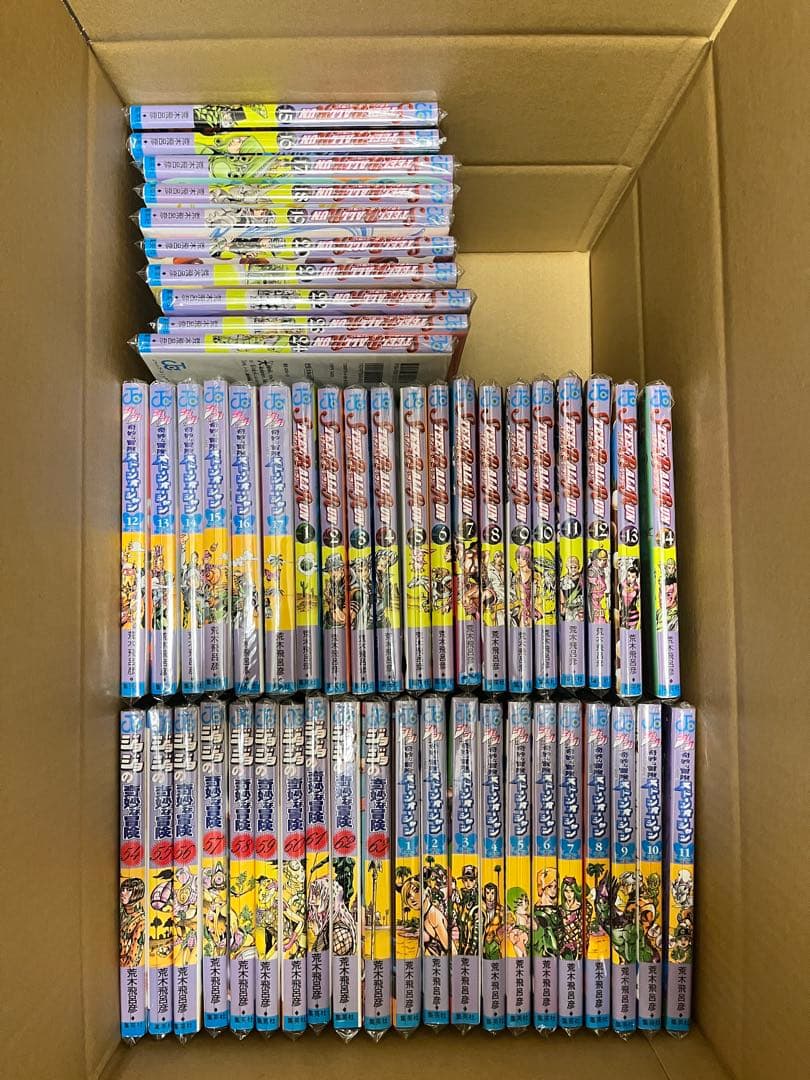 【裁断済み単行本】　ジョジョの奇妙冒険セット