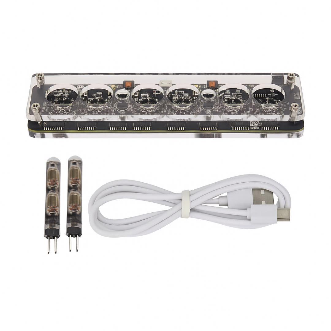 レトロ風 ニキシー管風 LED時計