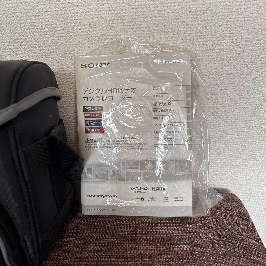 ビデオカメラ sony HDR-PJ760V