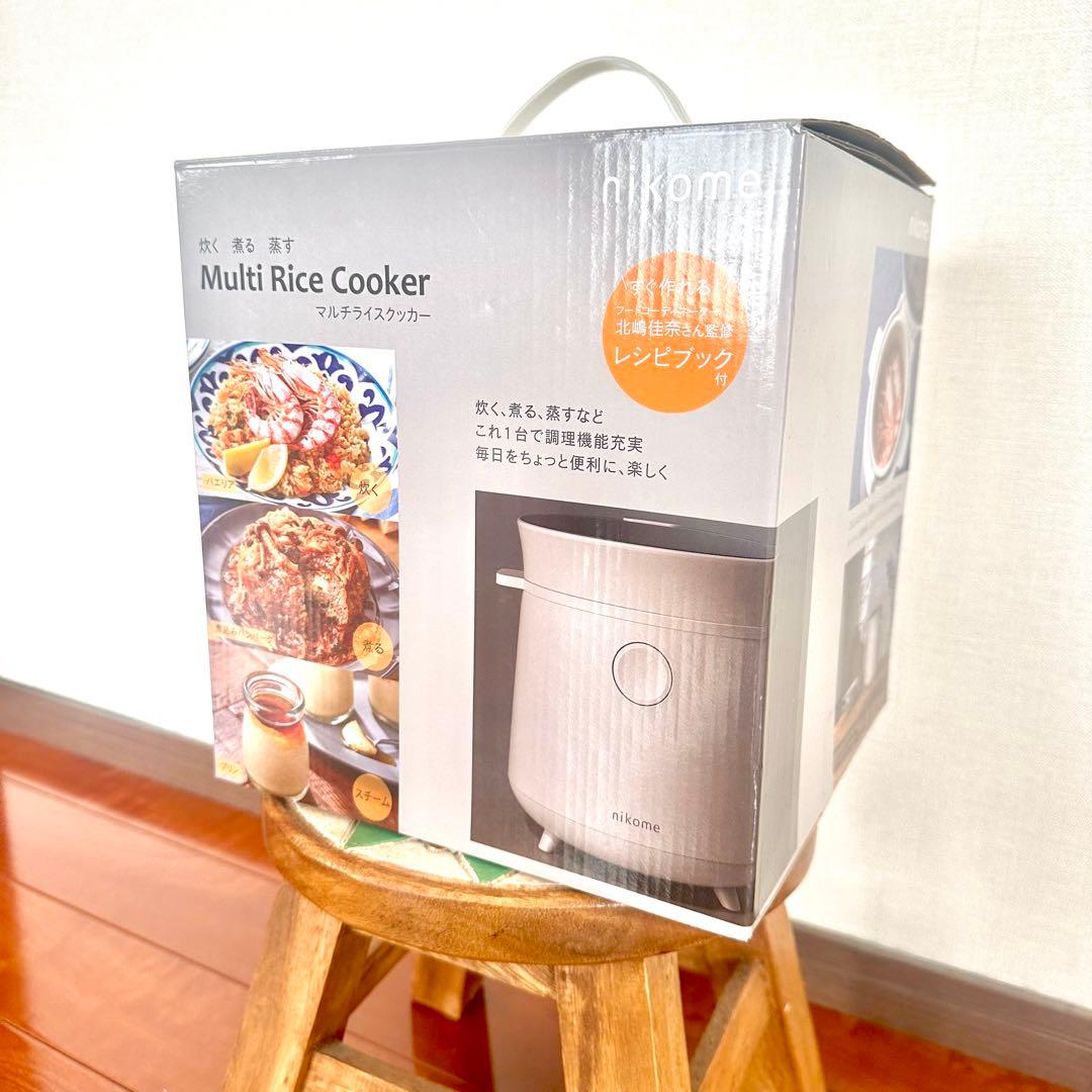 【新品未使用】【美品】　付属品全付き　ヴァーテックス　炊飯器　多機能　電気圧力鍋