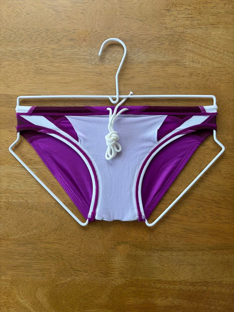 Speedo 競泳水着　パープル Vパン・競パン　SD70A01N SS