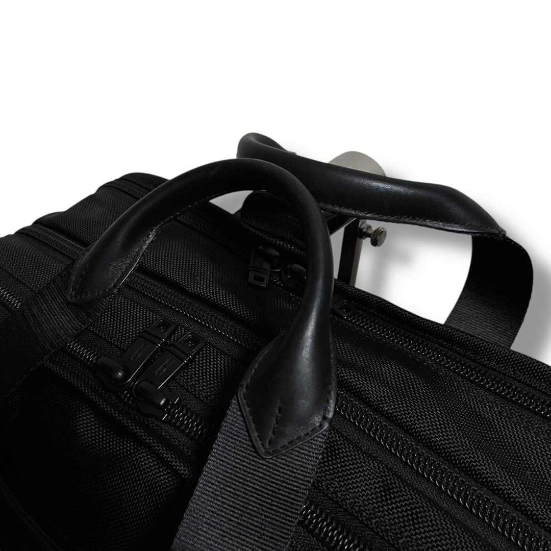 未使用級✨TUMIビジネスバッグ 2層 2way マチ拡張 26141DH 黒