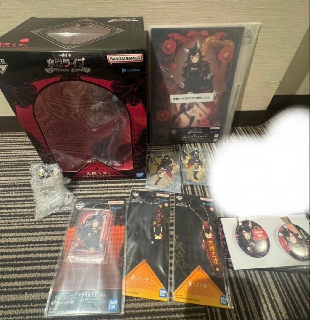 一番くじ ホロライブ ～Villain Style～ 大神ミオ セミコンプ9点