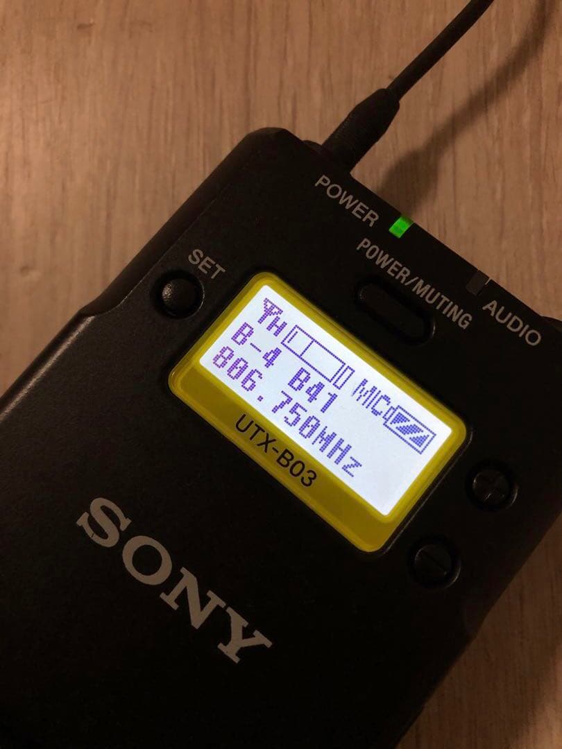 SONY UTX-B03 オーディオトランスミッター