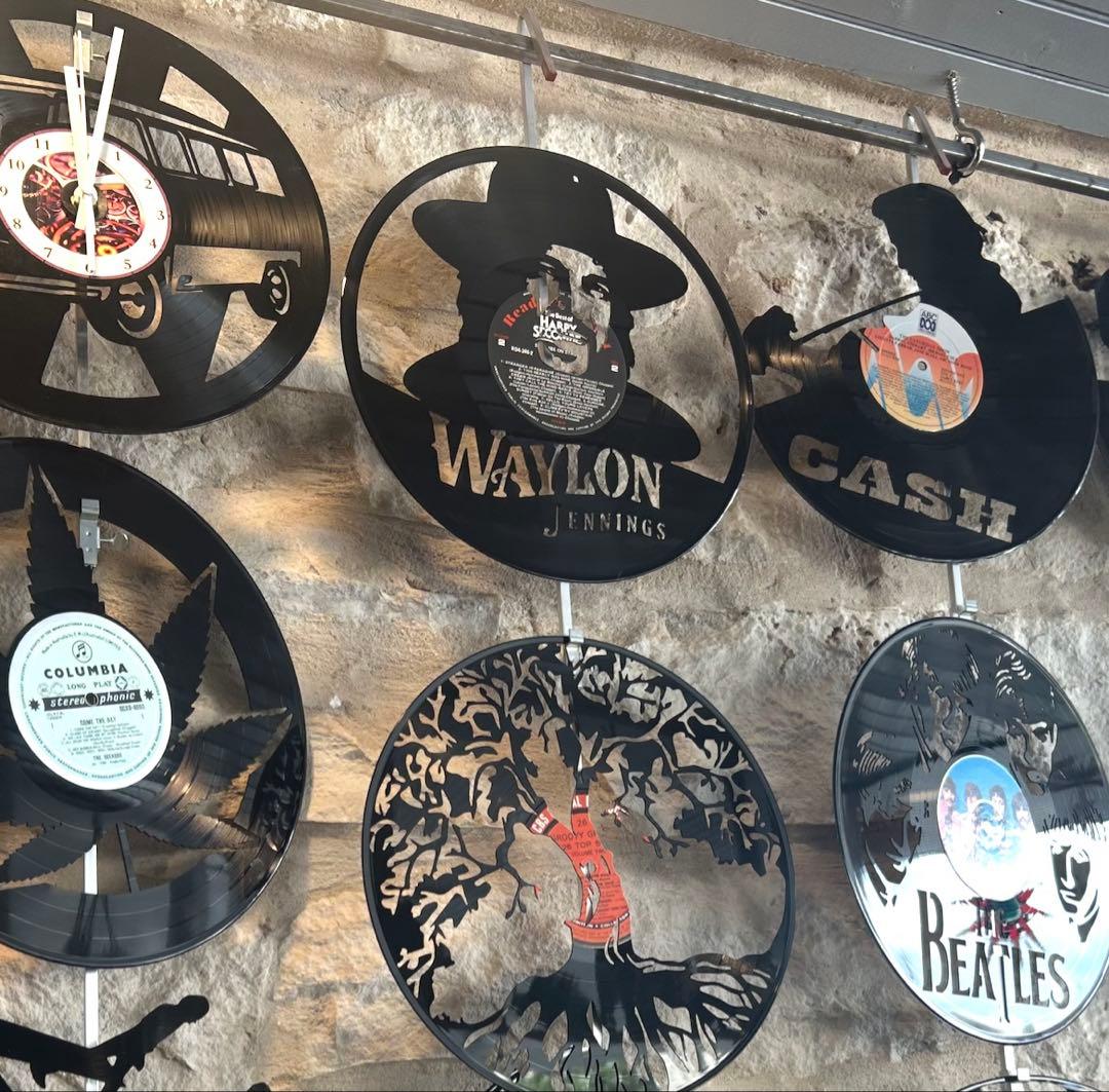 The Beatles レコード型アートオブジェ