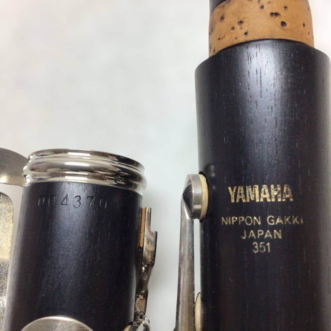 (36) YAMAHA ヤマハ　B♭クラリネット　YCL-351 程度良好