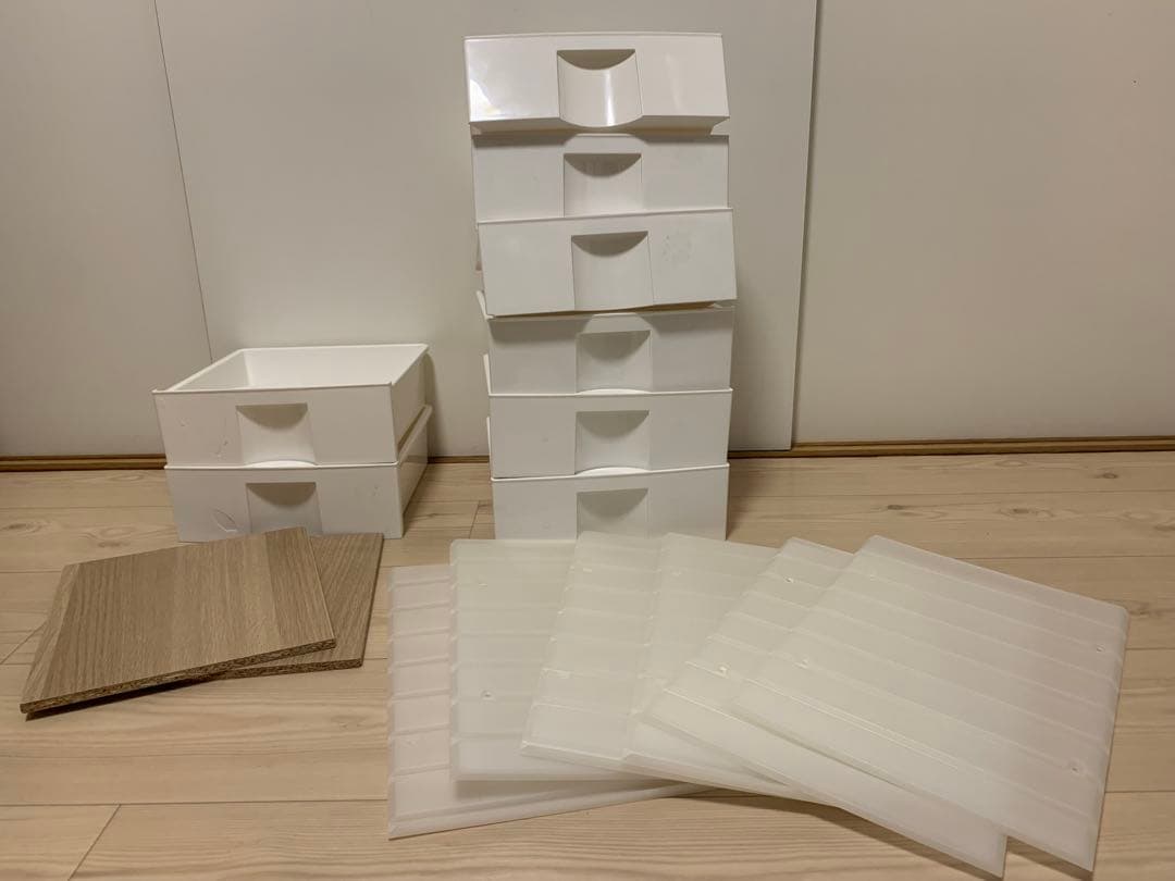 アイリスオーヤマ カラーボックス 横置き パーツ