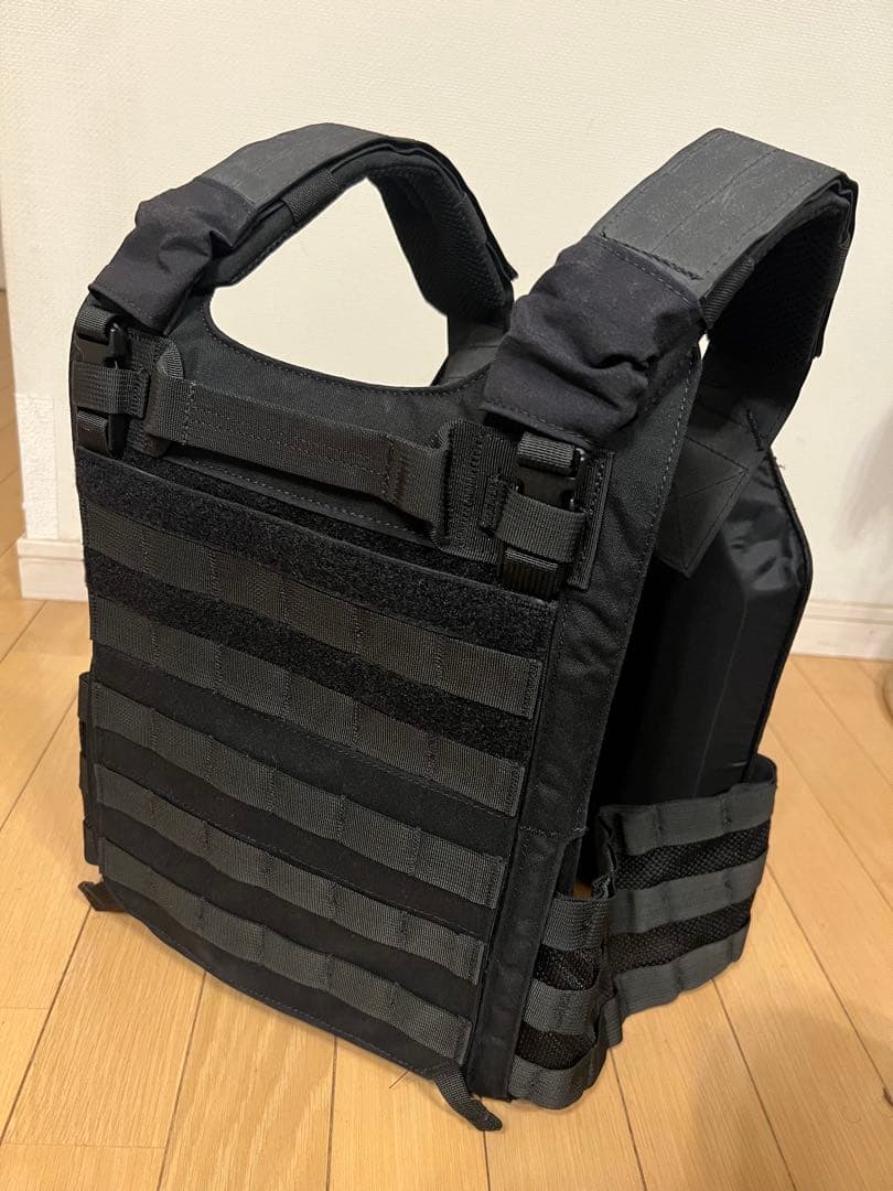 LBX プレートキャリア ブラック Lサイズ ダミープレート付き