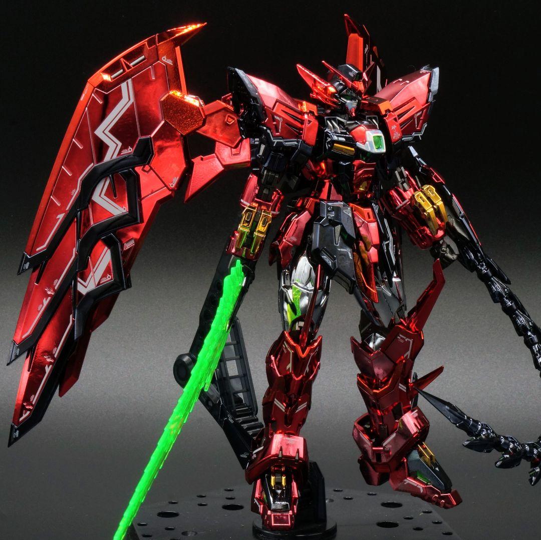 完成品【メッキ仕様】RG ガンダム エピオン 限定 Wガンダム ウイング