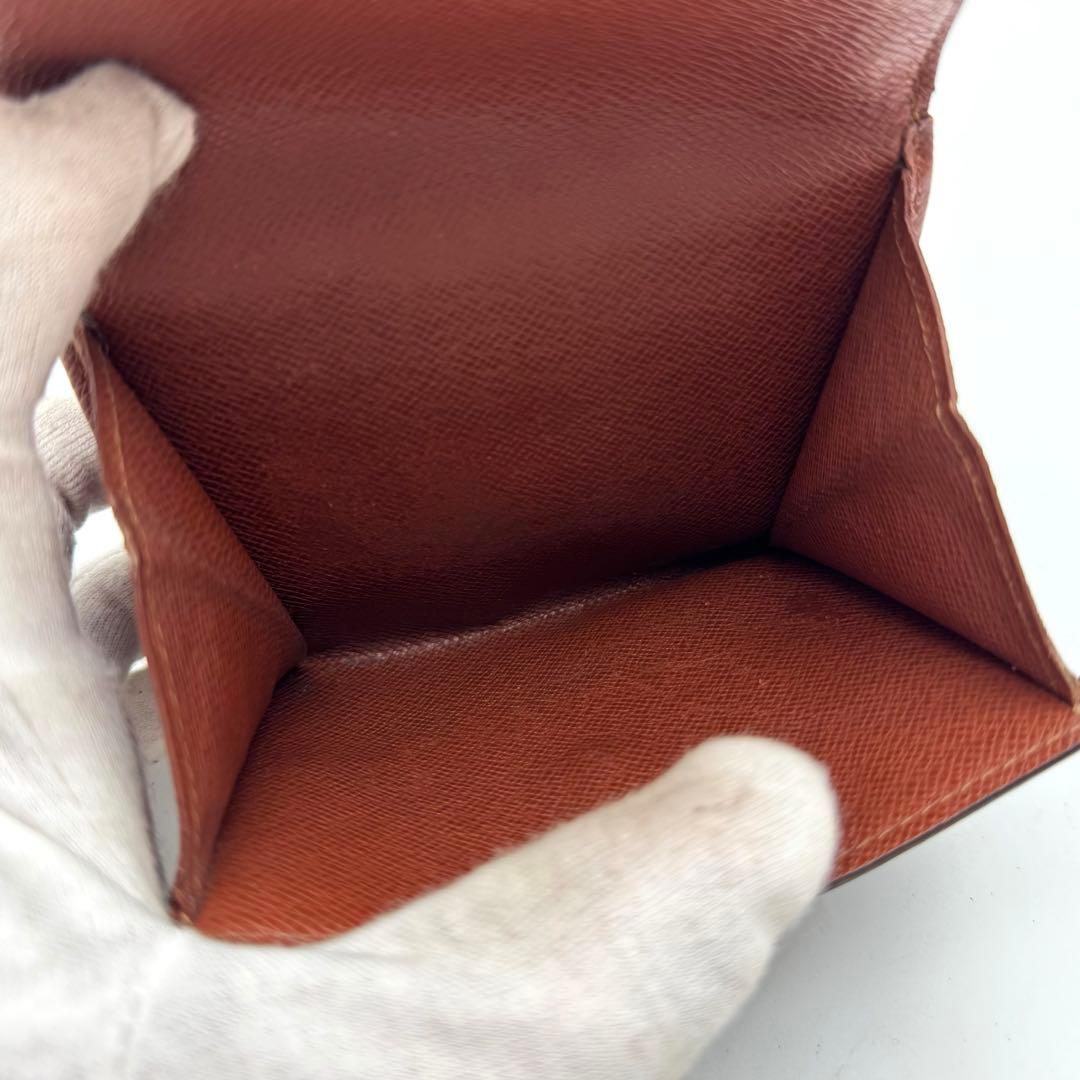 【極美品】ルイヴィトン　モノグラム　ポルトフォイユ　エリーズ　折り財布　Wホック