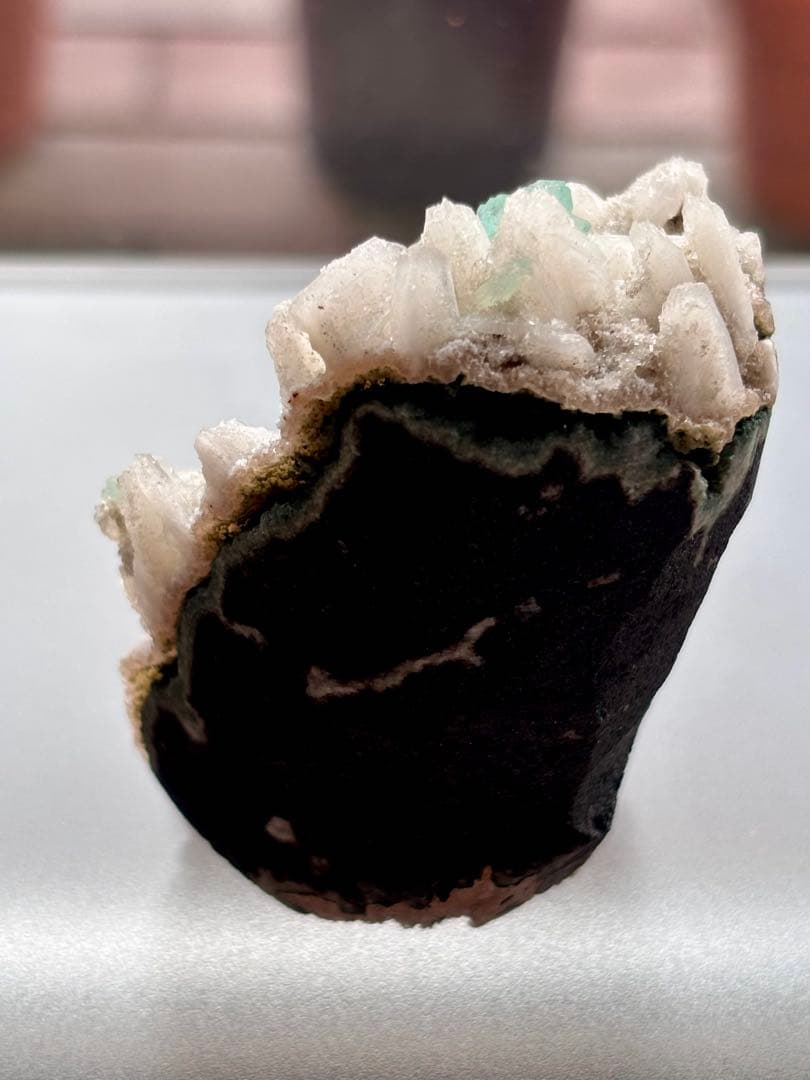 グリーンアポフィライト　スティルバイト　ヒューランタイト　インドマハラシュトラ産