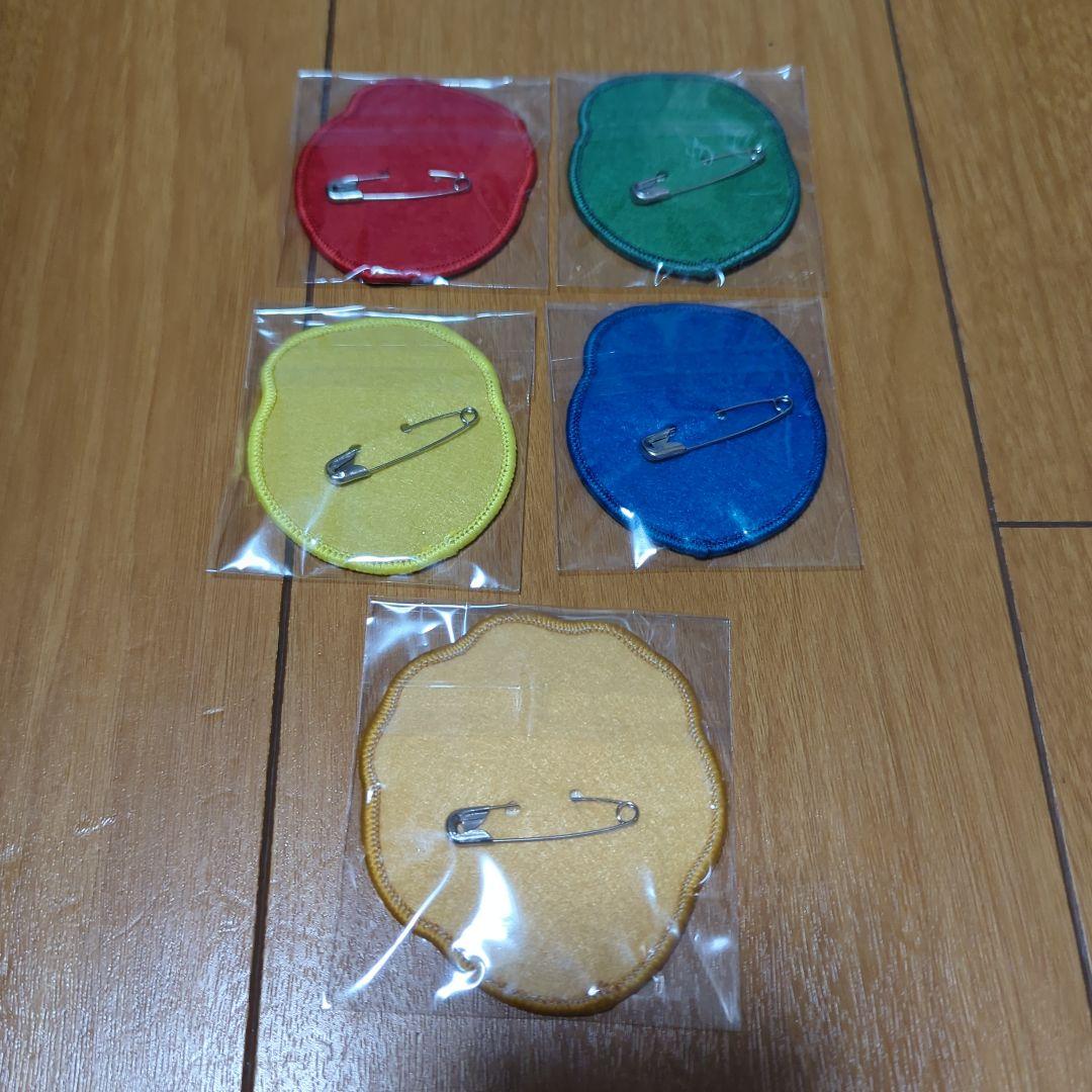 ミセスグリーンアップル　スピードJAM'Sくじ　ワッペン5個セット