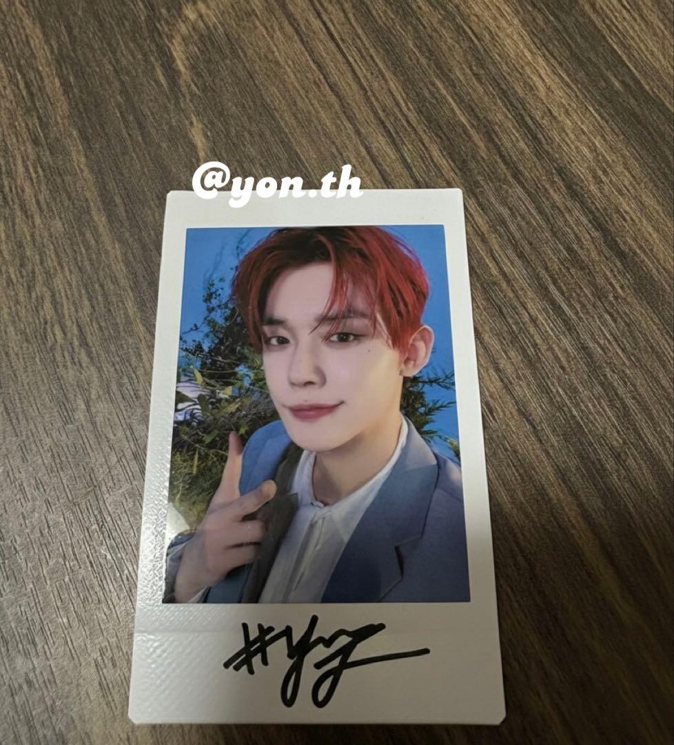 インスタントフォト　ヨンジュン直筆