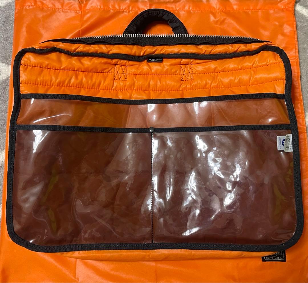 【美品現行タグ】PORTER タンカー ブリーフケース ブラック