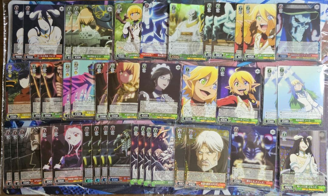 オーバーロード　8扉　デッキ　3重スリーブ　ヴァイスシュヴァルツ